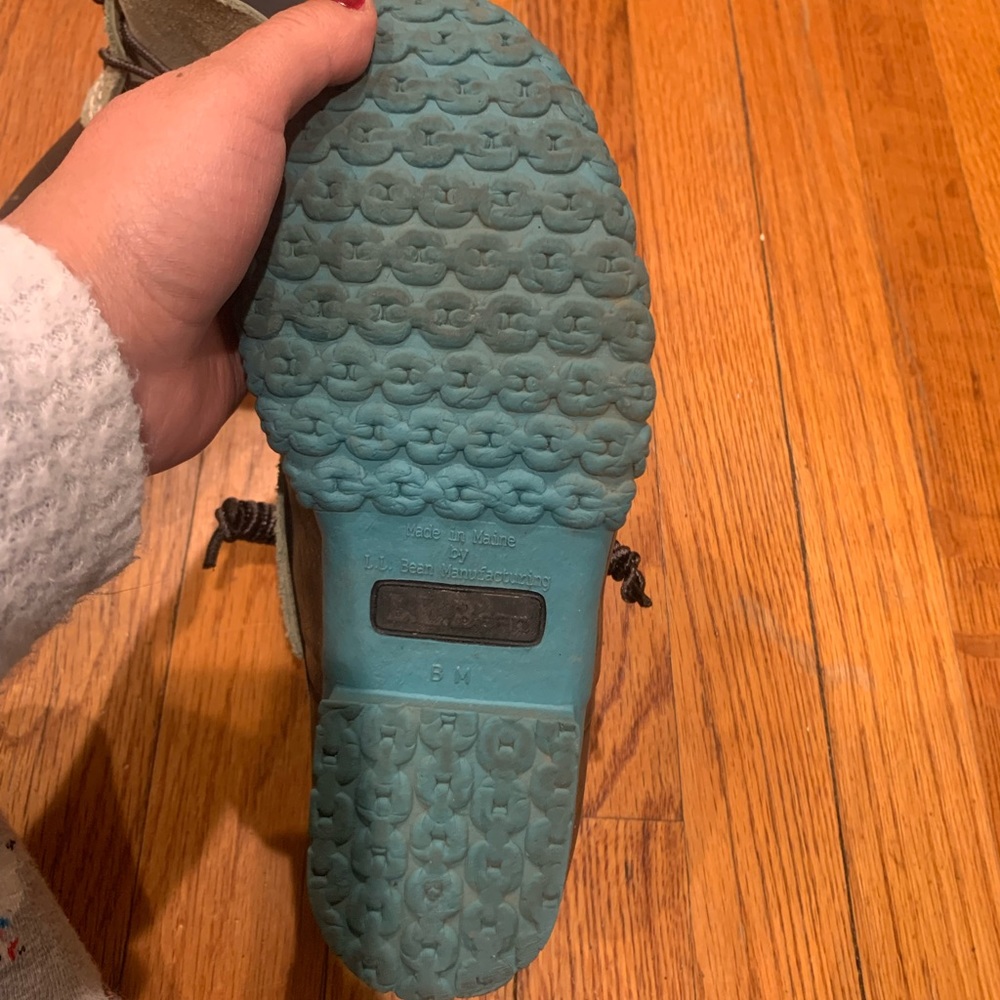 Women’s Small Batch L.L Bean Rubber Mocs. 6m View 2